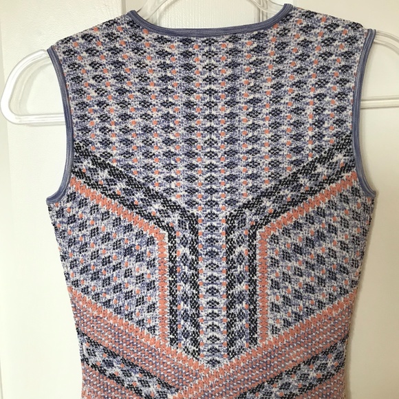 BCBGMAXAZRIA Purple Plunge Body-con Dress Size XXS - Picture 4 of 7